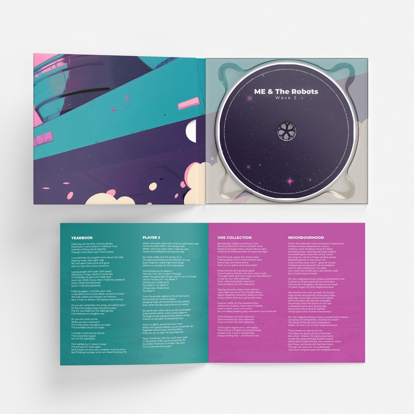 [PRE ORDER] Wave 2 – ME & The Robots – CD