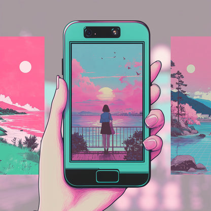 ME & The Robots – Dreamwave Wallpapers Vol. 1