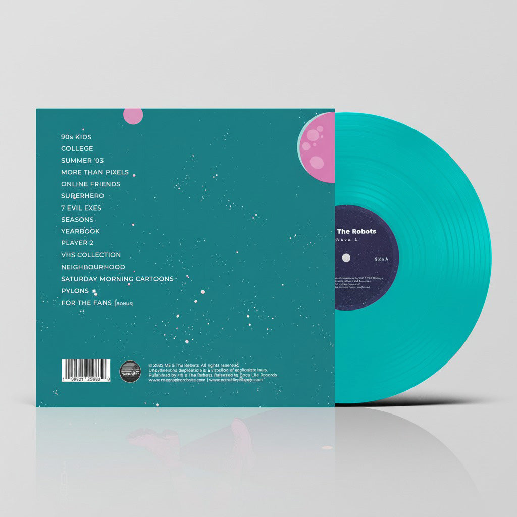 [PRE ORDER] Wave 2 – ME & The Robots – Limited Run Vinyl