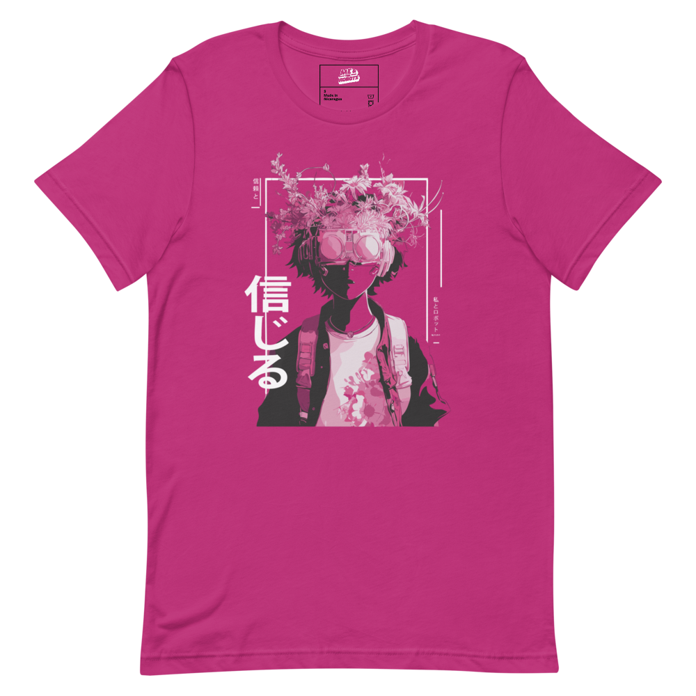 Bloom Signal – Unisex – Berry – T-shirt