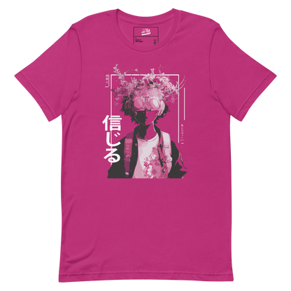 Bloom Signal – Unisex – Berry – T-shirt